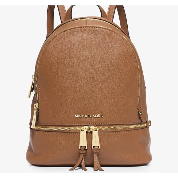 Michael Kors Rhea Leather Backpack - 100% Leather